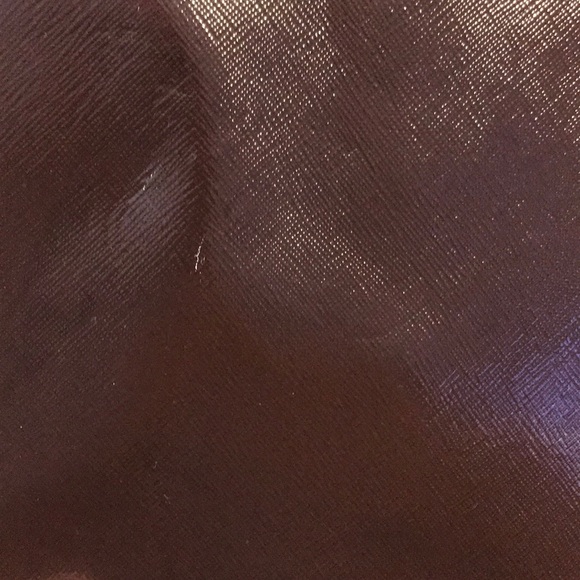 DNKY 100% Cow Leather Purse in Chocolate Brown - Picture 16 of 16